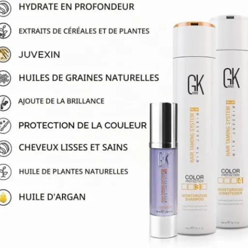 Test GK HAIR Coffret Hydratant : routine complète qui calme bien les frisottis