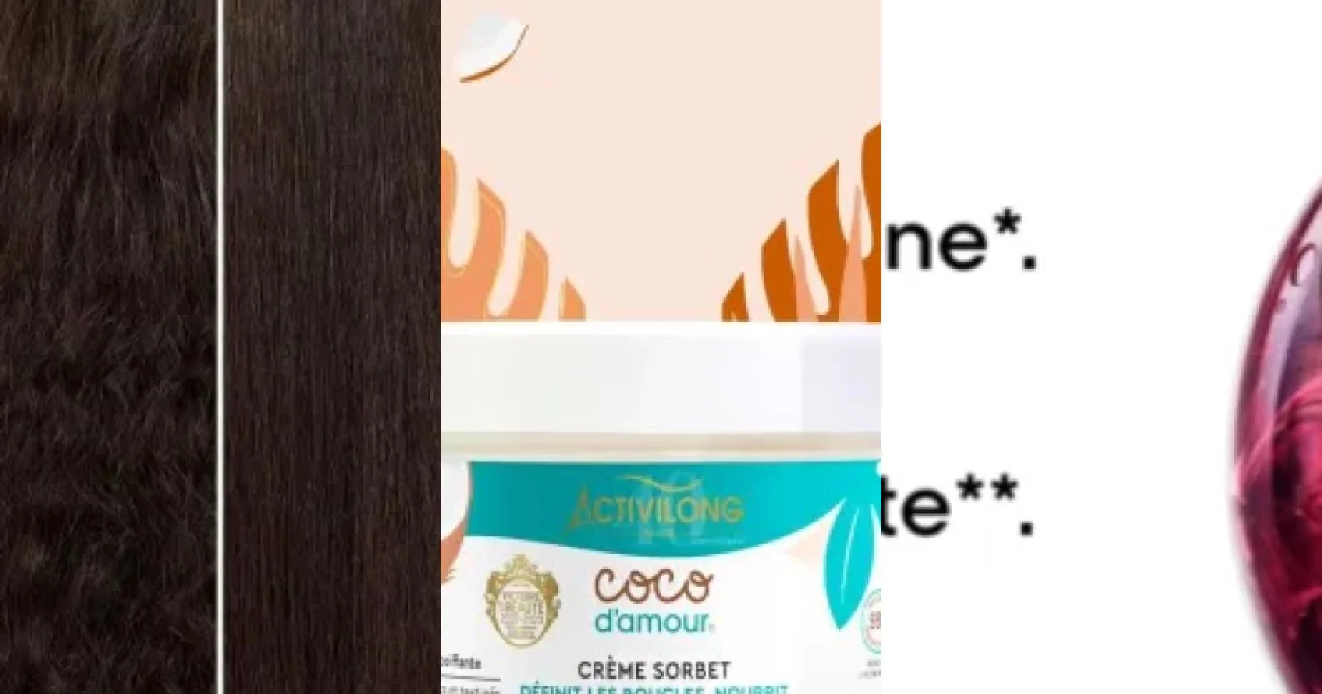 Top Soins sans rinçage cheveux bouclés