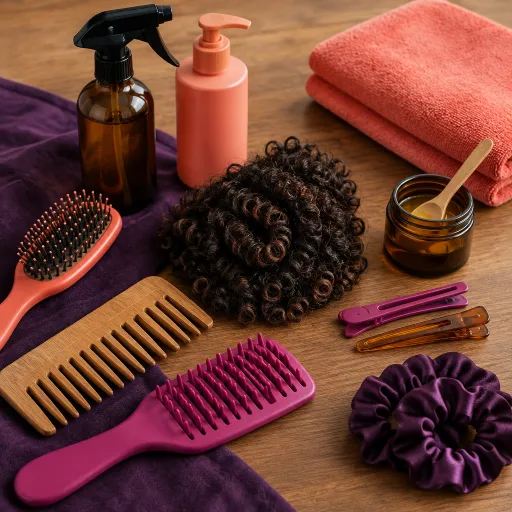 Comment brosser les cheveux bouclés et texturés sans les abîmer