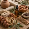 Huile sèche pour cheveux bouclés et texturés : l’art d’illuminer sans alourdir