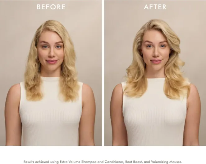 Duo Shampooing et Après-Shampooing Extra Volume Moroccanoil 70 ml