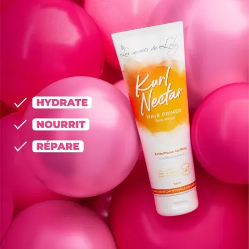 Test Kurl Nectar Les Secrets de Loly : un leave-in hydratant qui tient bien les boucles (si on dose correctement)