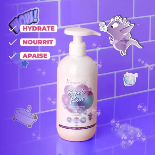 Test Bubble Kiss Les Secrets de Loly : un 2-en-1 bébé pratique pour les boucles et les peaux sensibles