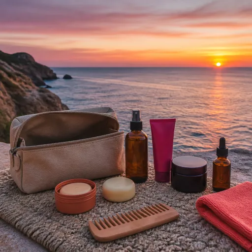 Trousse de voyage pour cheveux bouclés : les 6 produits qui remplacent toute la salle de bain