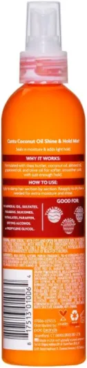 Shea Butter Brume brillance et maintien à l’huile de coco 237 ml 237 ml (Lot de 1)