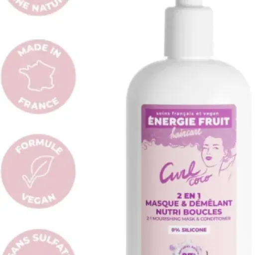 Test Coco Curl Energie Fruit : le masque pas cher qui fait le job sur les boucles