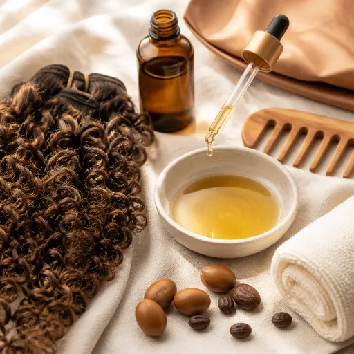 Huile mythic nourishing oil : le rituel précieux pour cheveux bouclés et texturés