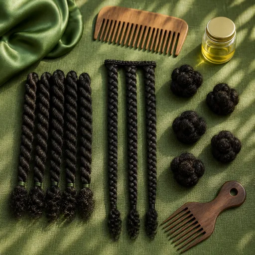 Coiffures protectrices en été : twists, cornrows et bantu knots pour préserver ses boucles